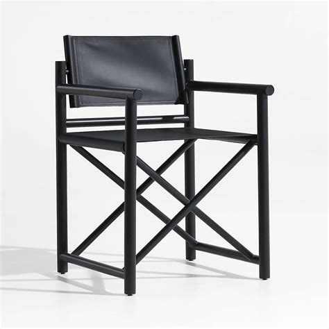 Mast Leather Directors Chair by Leanne Ford